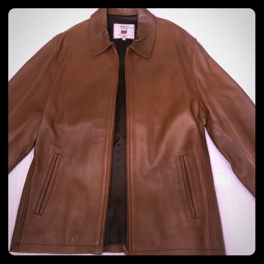 Men’s Misuri Italian Leather Jacket